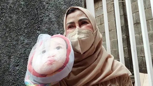 Amy Qanita merayakan ulang tahun cucunya, Rayyanza Malik Ahmad alias Cipung (Liputan6.com - M. Altaf Jauhar)