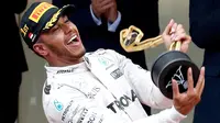 Kalah dari CR7, Lewis Hamilton Tetap Pebalap Bergaji Terbesar