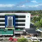 Bangunan&nbsp;gedung fasilitas layanan perpustakaan umum daerah Bengkulu Selatan. (Liputan6.com/ Dok Ist)
