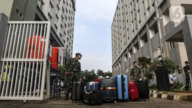 FOTO: Wisma Atlet Siapkan Tower Baru untuk Isolasi Pasien OTG COVID-19