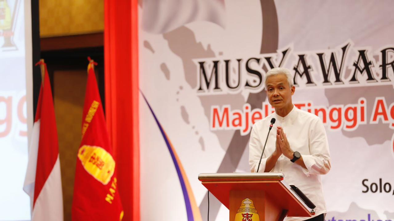 Gubernur Jawa Tengah, Ganjar Pranowo, resmi membuka Musyawarah Nasional Majelis Tinggi Agama Konghucu Indonesia (Matakin) ke-19 (Istimewa)