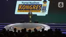 Pada penutupan Kongres tersebut Surya Paloh kembali ditetapkan sebagai Ketua Umum Partai NasDem periode 2024-2029. (Liputan6.com/Herman Zakharia)