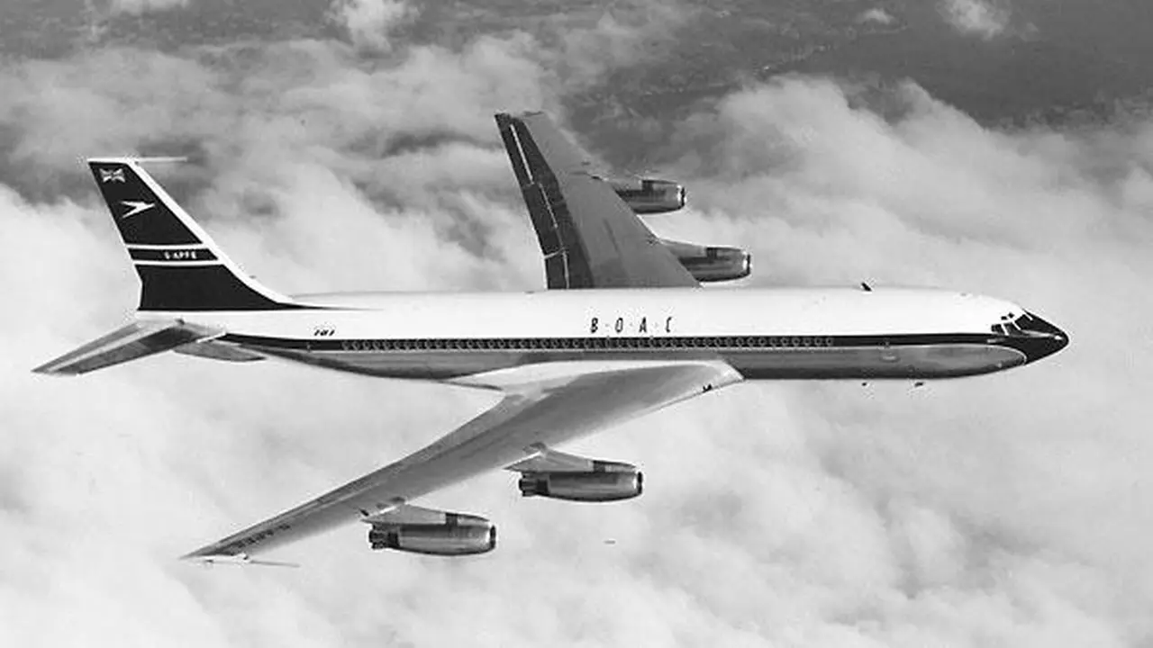 Pesawat The British Overseas Airways 