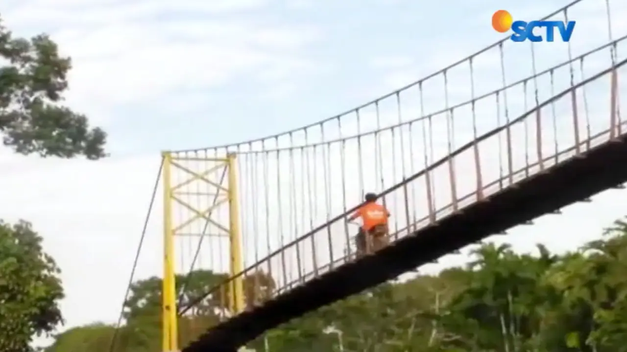 Jembatan Asa SCTV Permudah Akses Warga di Jambi