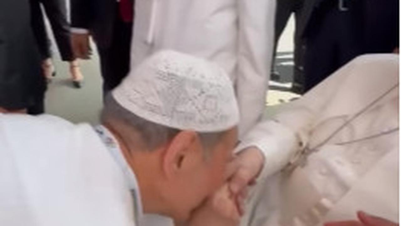 Cerita Jusuf Hamka Bertemu Paus Fransiskus di Istiqlal, Tak Disangka Pecinya Justru Dilirik