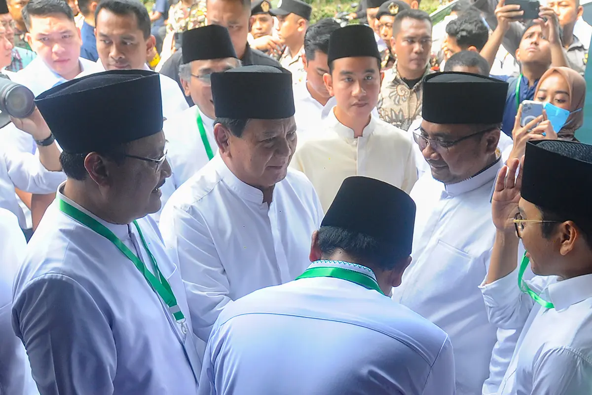Prabowo-Gibran Hadiri halalbihalal PBNU