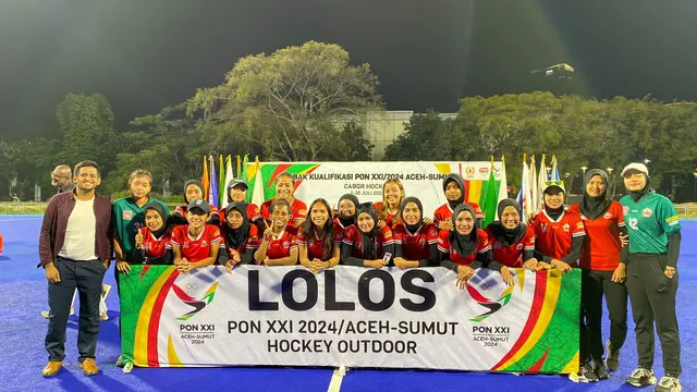 Peserta Kejurnas Hoki Indoor dan Outdoor
