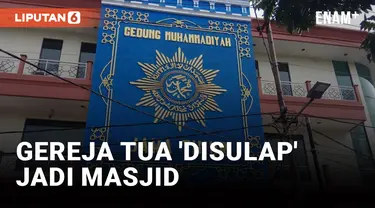 Muhammadiyah Bakal Ubah Gereja Tua Jadi Masjid