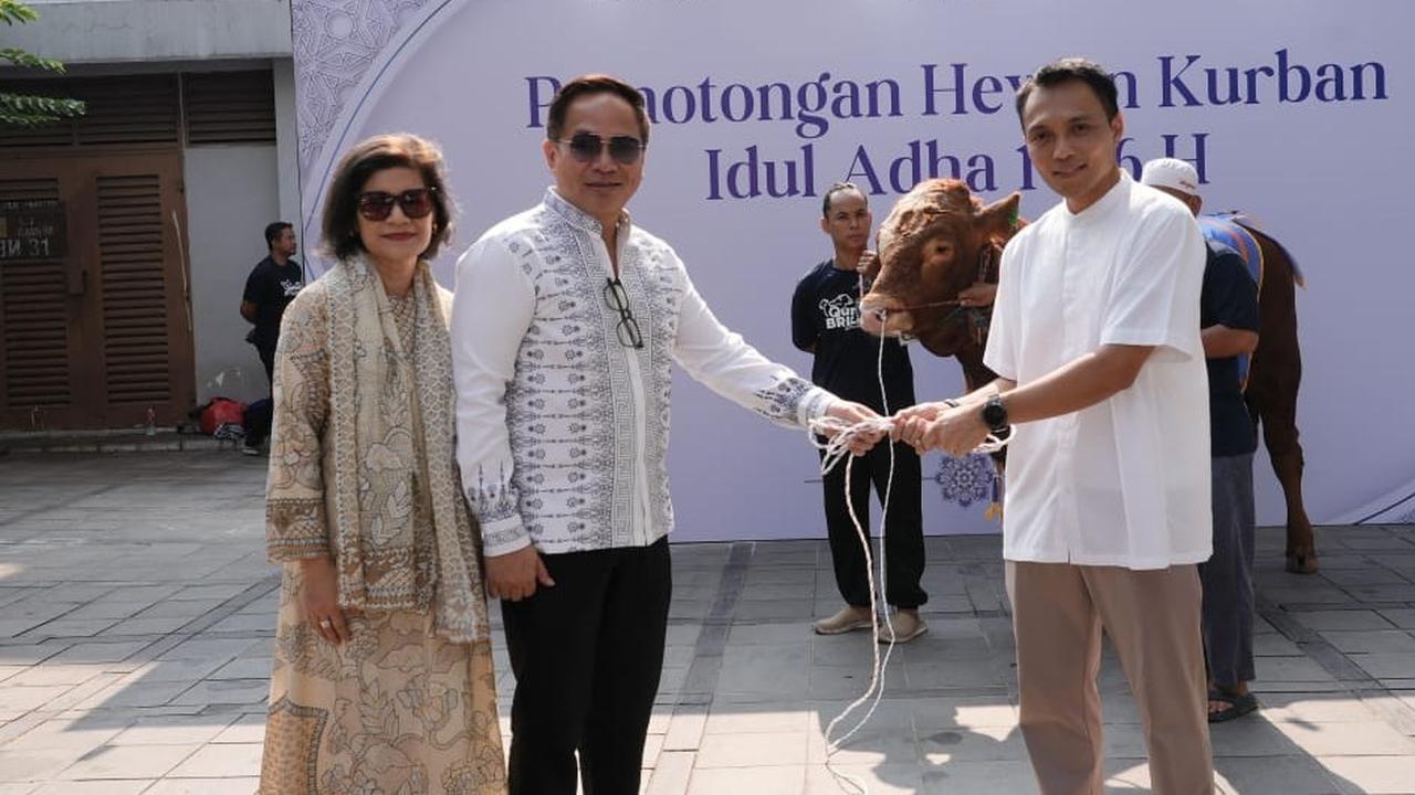 Semangat Berbagi Iduladha 1446 H, Bapekis dan Karyawan BRI Salurkan 961 Hewan Kurban untuk Masyarakat