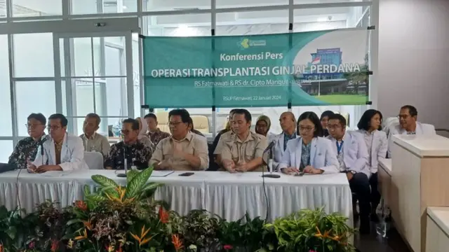 Tim transplantasi ginjal RSUP Fatmawati Jakarta (Dok Kemenkes)