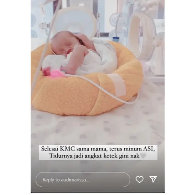 6 Potret Kondisi Anzel Anak Audi Marissa ketika Lahir Prematur, Kini Genap 3 Tahun