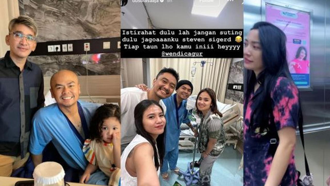 Deretan Selebriti Kunjungi Wendy Cagur yang Dirawat di Rumah Sakit, dari Ruben Onsu hingga Ayu Ting Ting