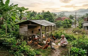 Ternak Ayam (created by AI)