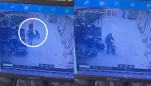 Kawasaki Ninja Raib di Parkiran Hostel, Aksi Pelaku Terekam CCTV