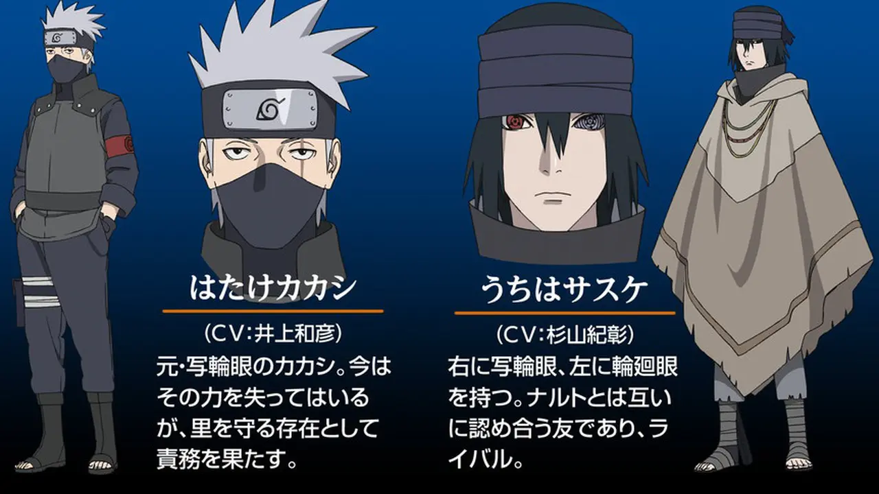 Desain Sasuke dan Kakashi di The Last -Naruto the Movie- Muncul