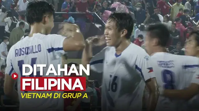 Berita video highlights grup A sepak bola putra SEA Games 2021 antara Vietnam melawan Filipina, Minggu (8/5/2022) malam hari WIB.