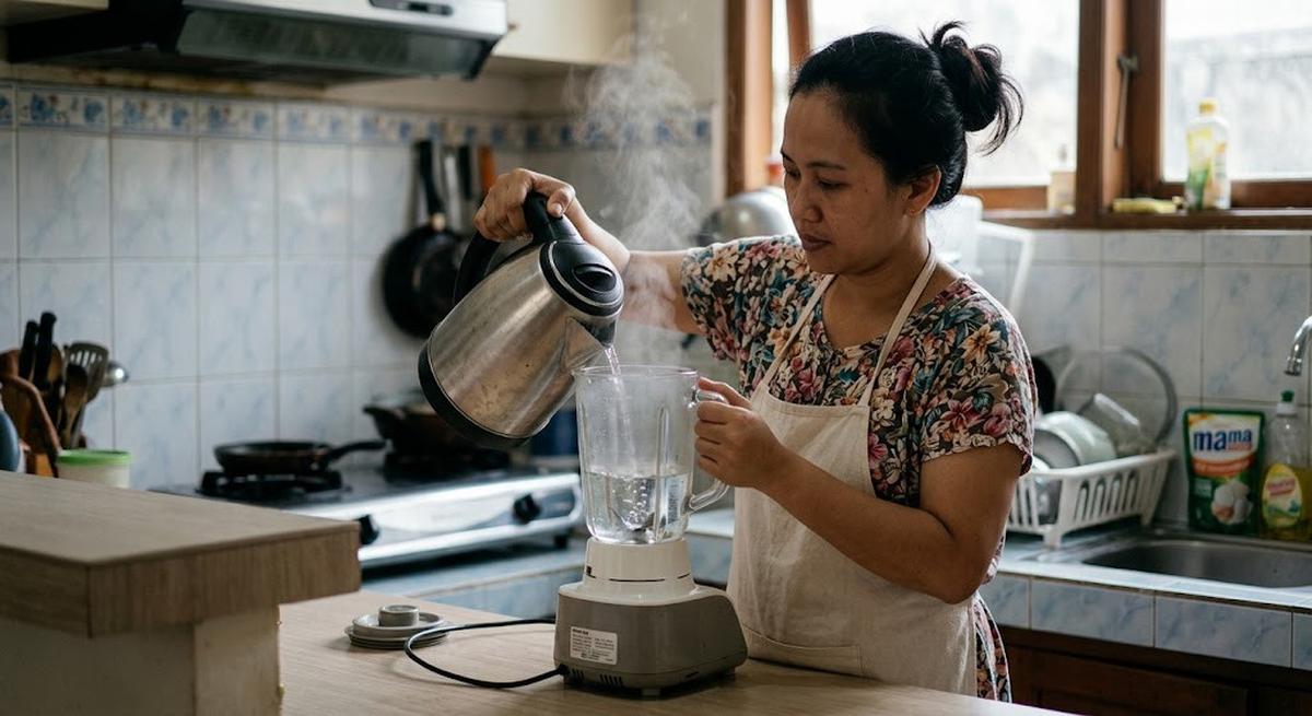 6 Cara Membersihkan Blender Tanpa Membongkar Pisau, Cukup Pakai Air dan Sabun