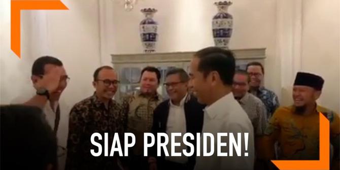 VIDEO: Para Elite TKN Ucapkan 'Siap Presiden' pada Jokowi