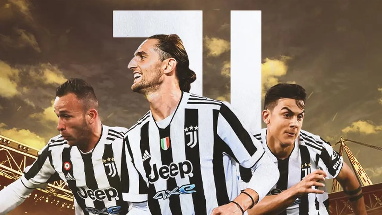 Juventus - Arthur Melo, Adrien Rabiot, Paulo Dybala