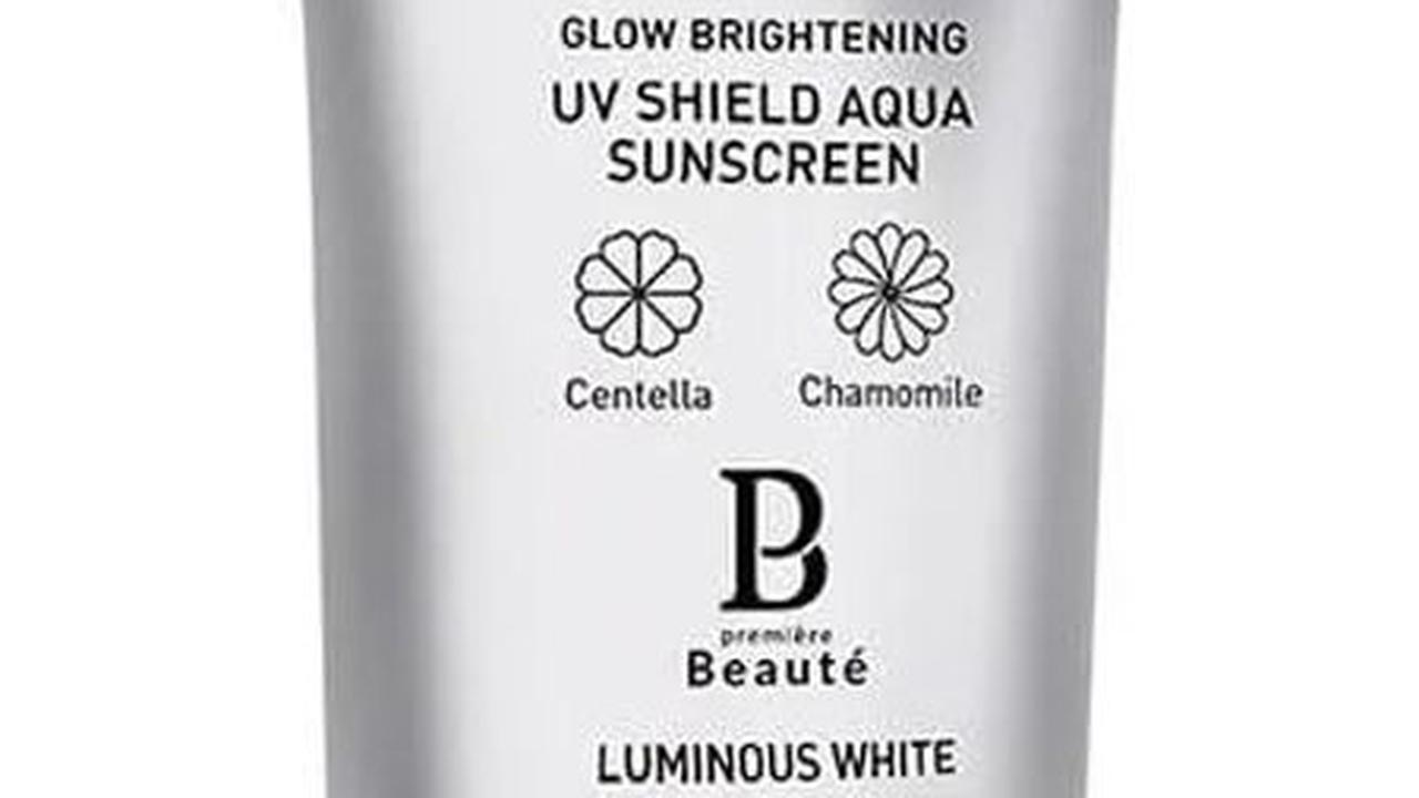 9. Luminous White Glow Brightening UV Shield Aqua Sunscreen<br>