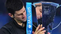 Tekuk Nadal, Djokovic Pertahankan Gelar ATP World Tour Finals