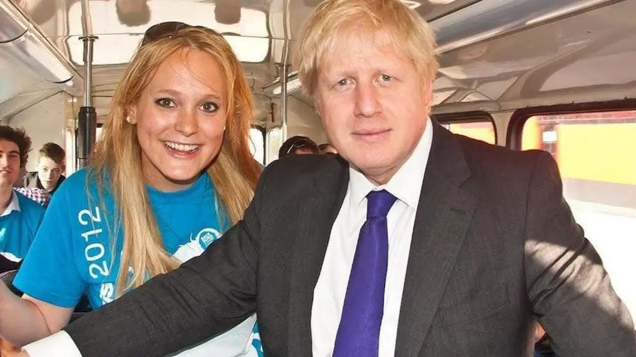 Jennifer Arcuri dan PM Inggris Boris Johnson.