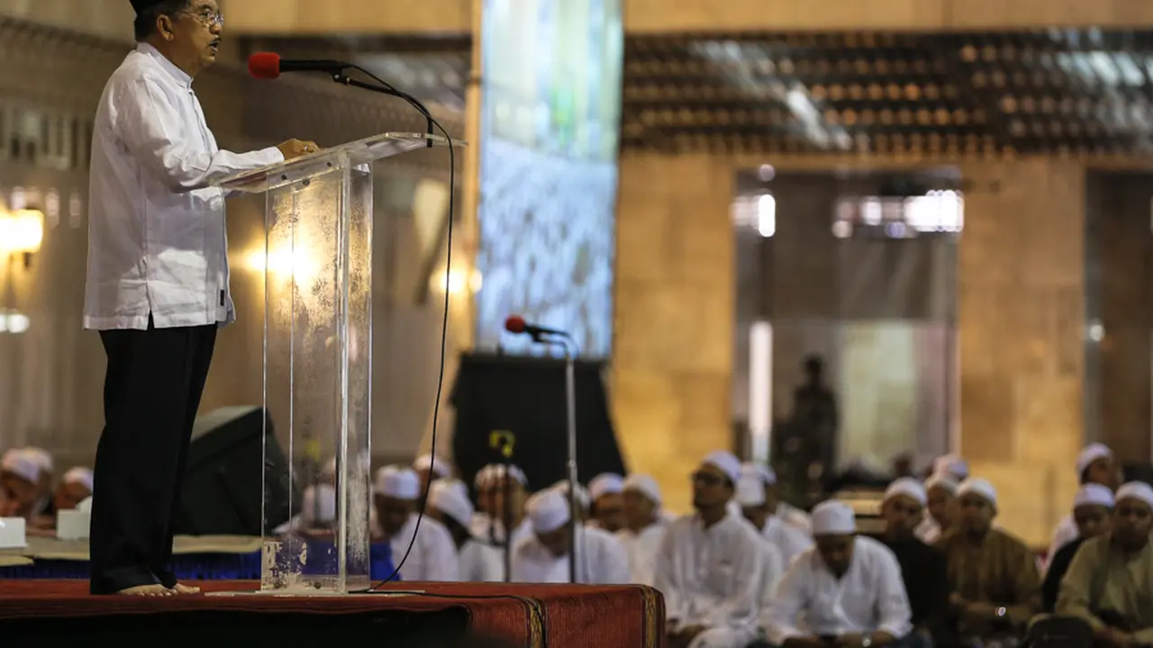 Hadiri Maulid, JK Singgung Kegiatan Zikir yang Tutup Jalan