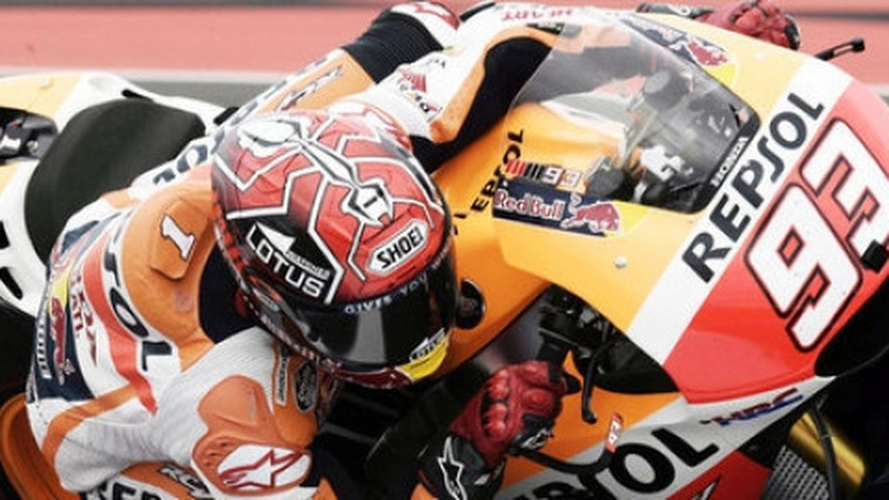 Asapi Rossi, Marquez tercepat di latihan pertama MotoGP Jerman