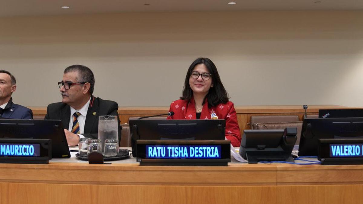 Ratu Tisha Hadir di PBB: Bahas Keselamatan dan Keamanan Acara Olahraga Internasional