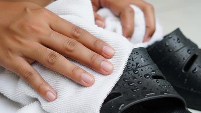 9 Cara Mengeringkan Sandal Lebih Cepat tanpa Dijemur Seharian, Bebas Bau
