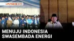 Presiden Prabowo Subianto meresmikan pembangunan dan pengoperasian energi terbarukan di 15 provinsi dan peningkatan produksi minyak 30 ribu barel blok Cepu.
