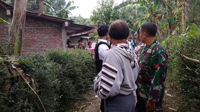 Ledakan diduga mortir di Gumelem Wetan, Banjarnegara terdengar hingga radius lima kilometer dari sumber ledakan. (Foto: Liputan6.com/Polres BNA/Muhamad Ridlo)