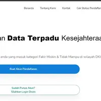 Cara Lengkap Daftar DTKS Warga Ibu Kota Melalui Laman dtks.jakarta.go.id. (dtks.jakarta.go.id)