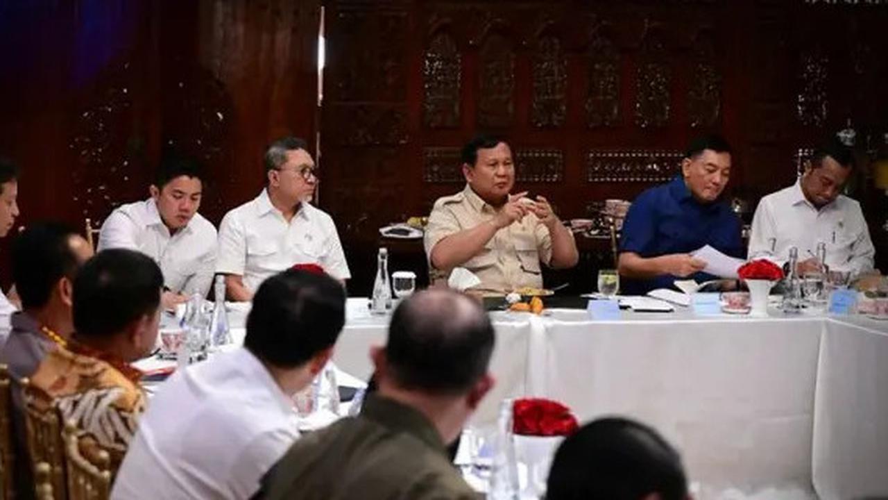 Prabowo Undang Rapat Menteri di Kertanegara Minggu Sore, Ini yang Dibahas