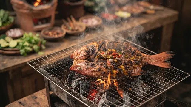 Kakap Bakar Jahe
