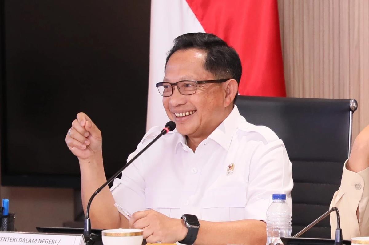 Kasatgas Tito Karnavian dalam konferensi pers percepatan rehabilitasi dan rekonstruksi pascabencana Sumatera