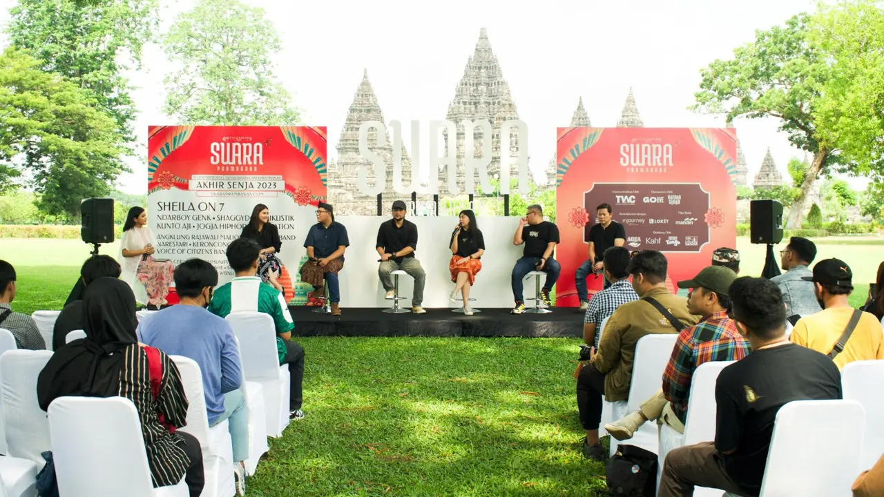 Sheila on 7 Manggung Malam Tahun Baru di Candi Prambanan, Semarakkan Senja Terakhir 2023