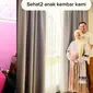 Viral istri beri kejutan suami kalau hamil anak kembar ini bikin haru (sumber: TikTok/loxellyta)