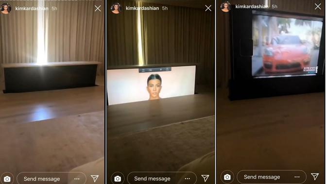 Rumah Kim Kardashian (Instagram/kimkardashian via YouTube/ Celebrity Reality TV Gossip)