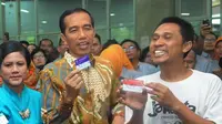 Jokowi Saat Meresmikan Kartu Indonesia Pintar  (Liputan6.com/Herman Zakharia)