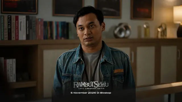 Yusuf Mahardika sebagai Damar dalam film Rambut Sewu: Satu Langkah Getih. (dok. Mika Entertainment)