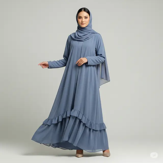 12 Model Gamis untuk Orang Tinggi Besar yang Stylish dan Nyaman