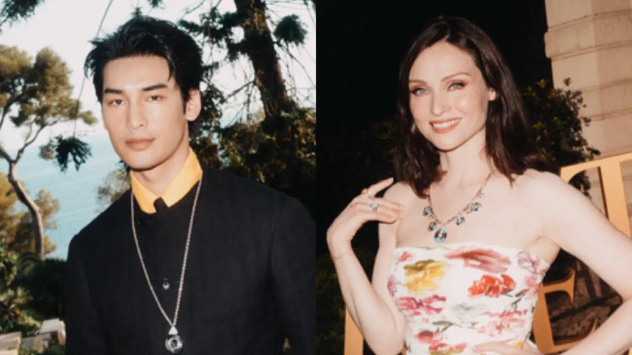 Apo Nattawin dan Sophie Ellis-Bextor hadir di acara Piaget