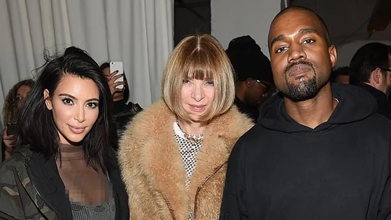 Kim Kardashian dan Kanye West 