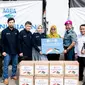 Tidak hanya manajemen perusahaan Aqua, karyawan Danone Indonesia yang sebagian besar muslim yang sekitar 13 ribu orang juga mengumpulkan dana bantuan kemanusiaan ke Palestina. (Ist)