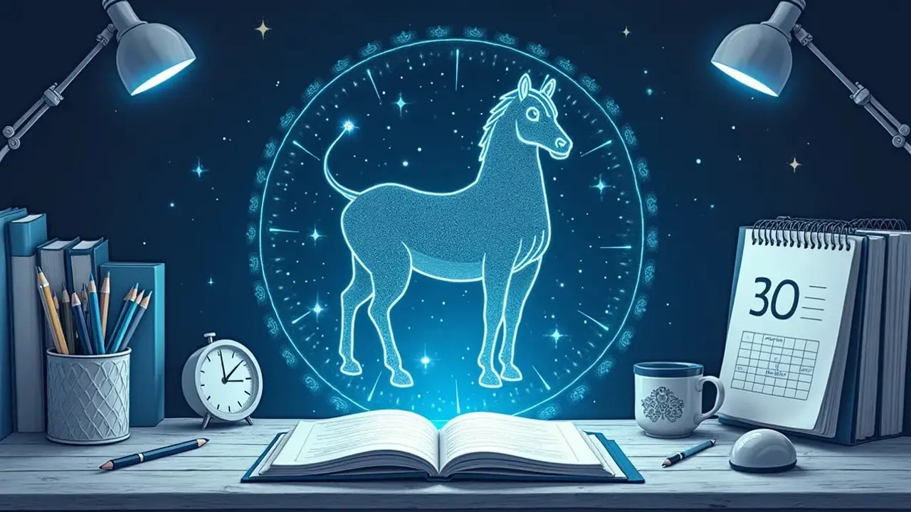 logo zodiak aquarius (sumber: AI generated)