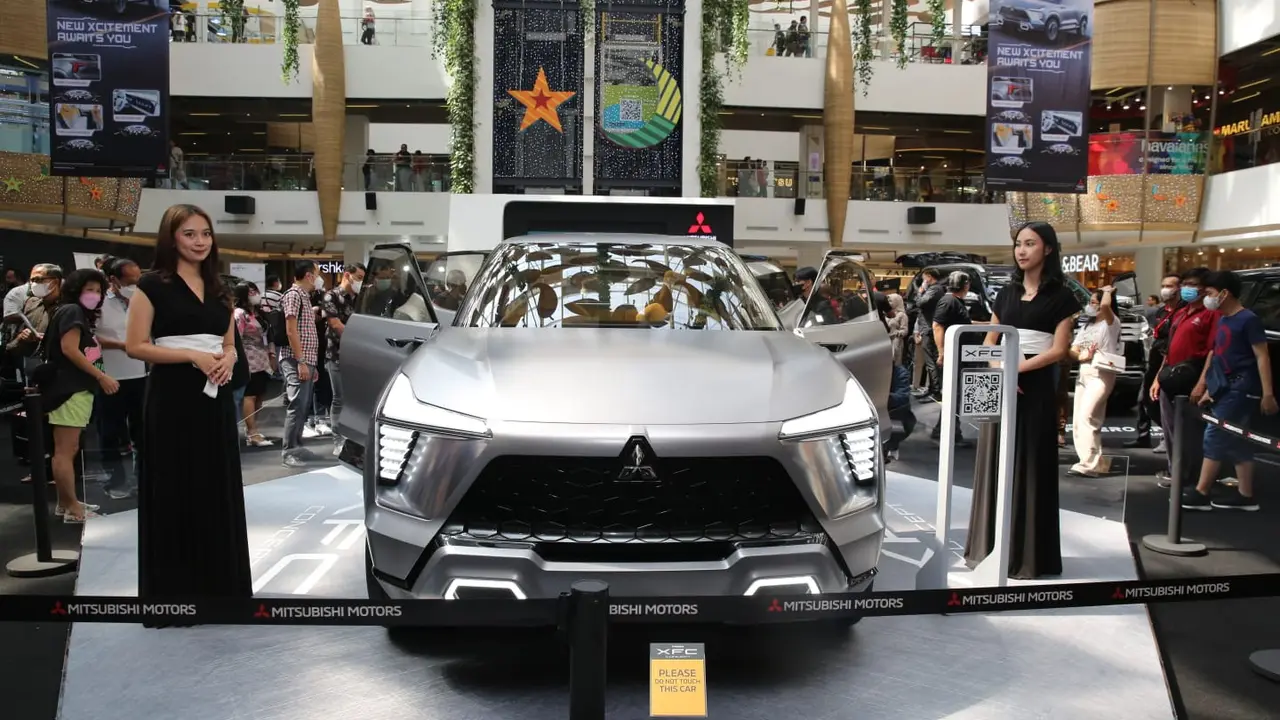 Mitsubishi XFC Concept Sambangi Kota Bandung