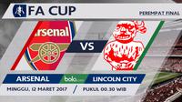 Piala FA_Arsenal Vs Lincoln City (Bola.com/Adreanus Titus)