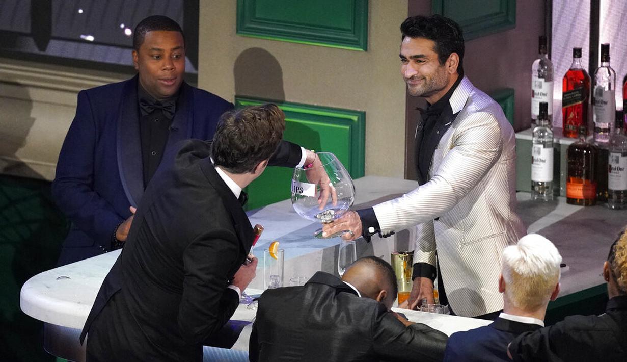 Kenan Thompson di Emmy Awards 2022. (Foto: AP Photo/Mark Terrill)