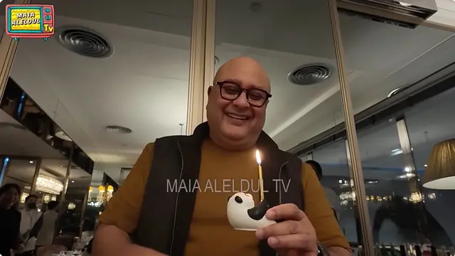 6 Momen Ultah Irwan Mussry ke-63 di Hong Kong, Maia Estianty Nikmati Kuliner Lezat